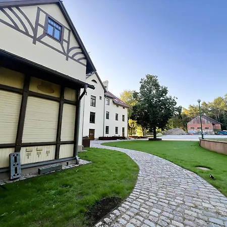 Charming Smiltyne Kurhaus With A View To Lagoon 아파트