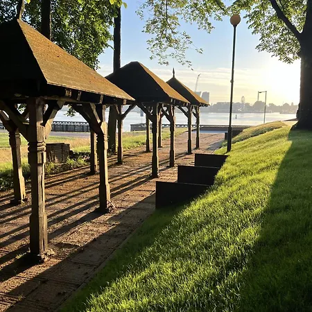 Charming Smiltyne Kurhaus With A View To Lagoon